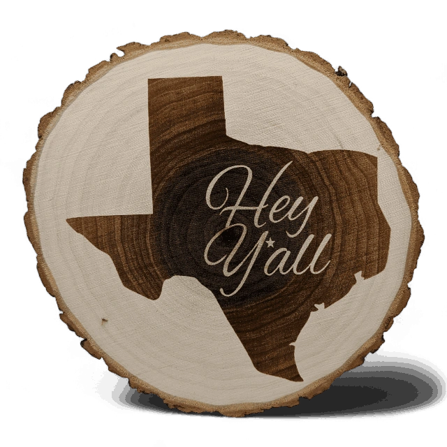 Engraved Wood Rounds
