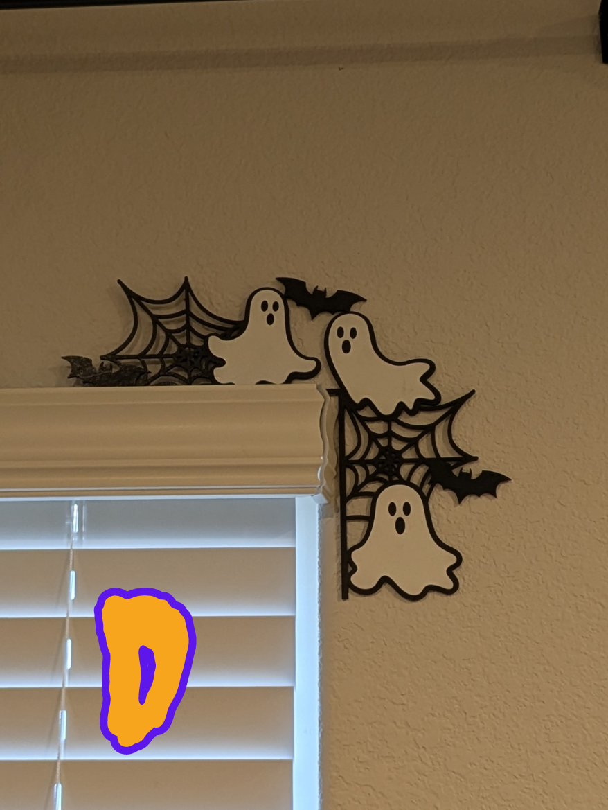 Spooky Halloween Corner Decorations