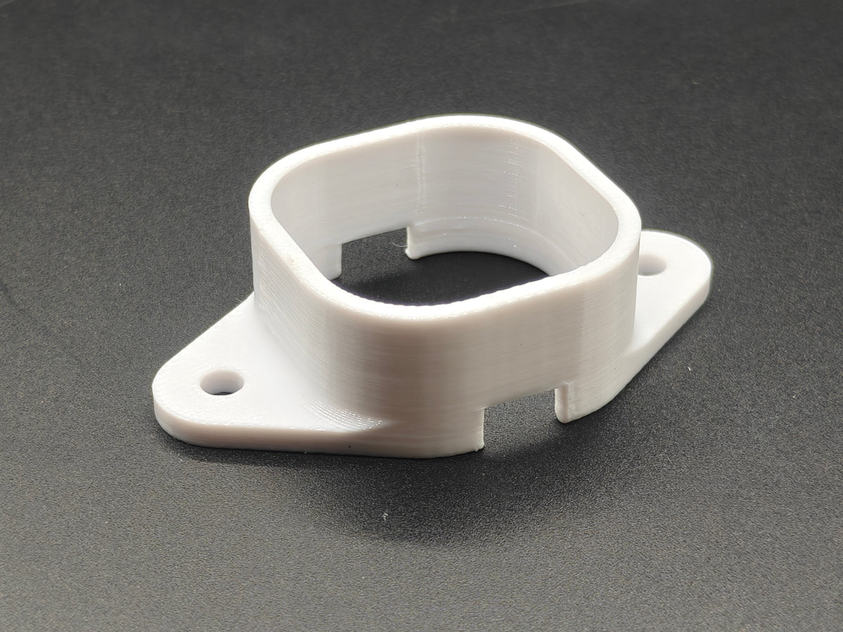 Outdoor Light Mounting Clips, Screw-in Brackets, No Adhesive, Weather-Resistant PETG Plastic