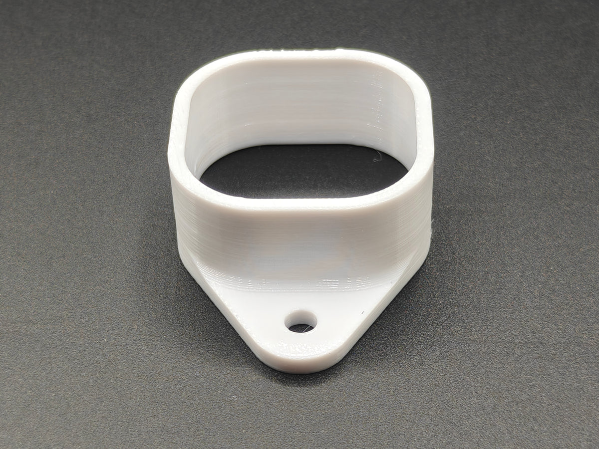 Outdoor Light Mounting Clips, Screw-in Brackets, No Adhesive, Weather-Resistant PETG Plastic
