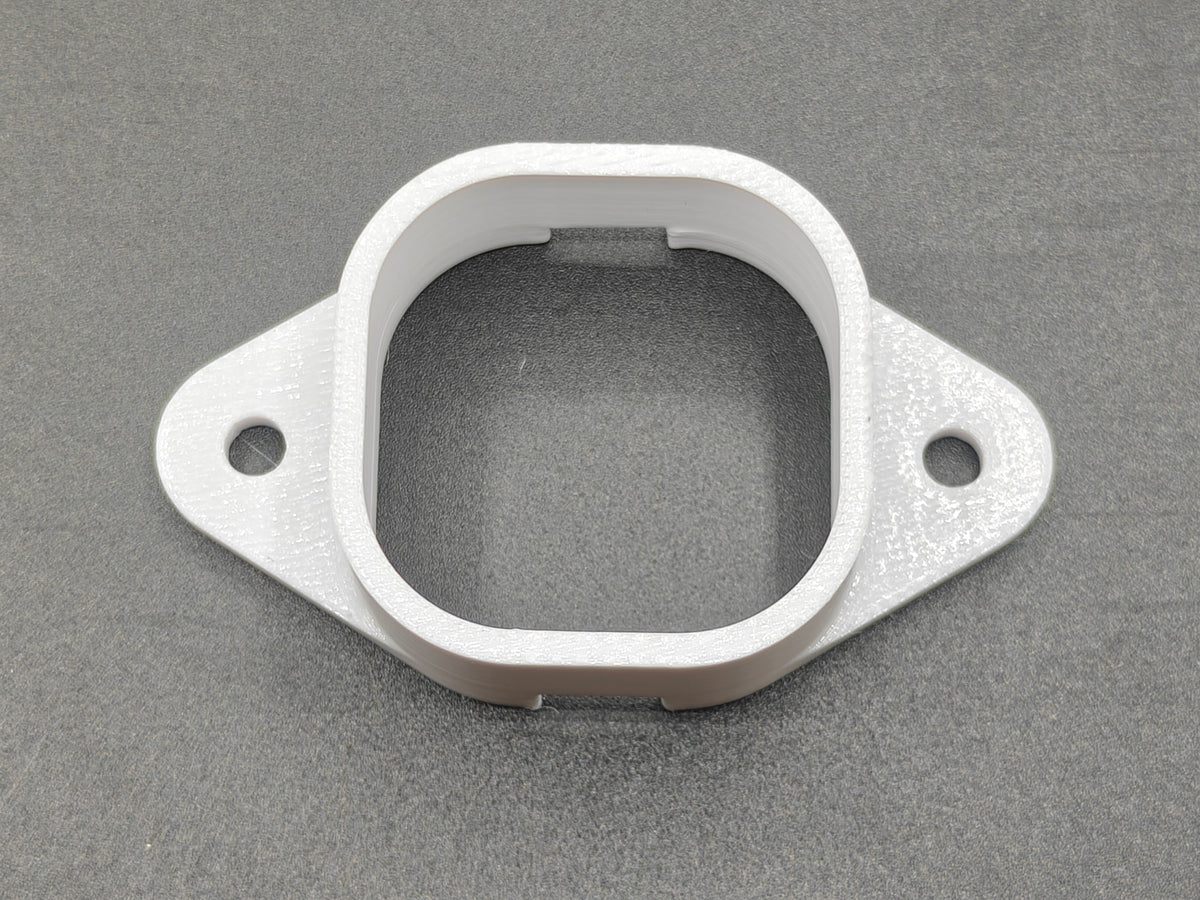 Outdoor Light Mounting Clips, Screw-in Brackets, No Adhesive, Weather-Resistant PETG Plastic