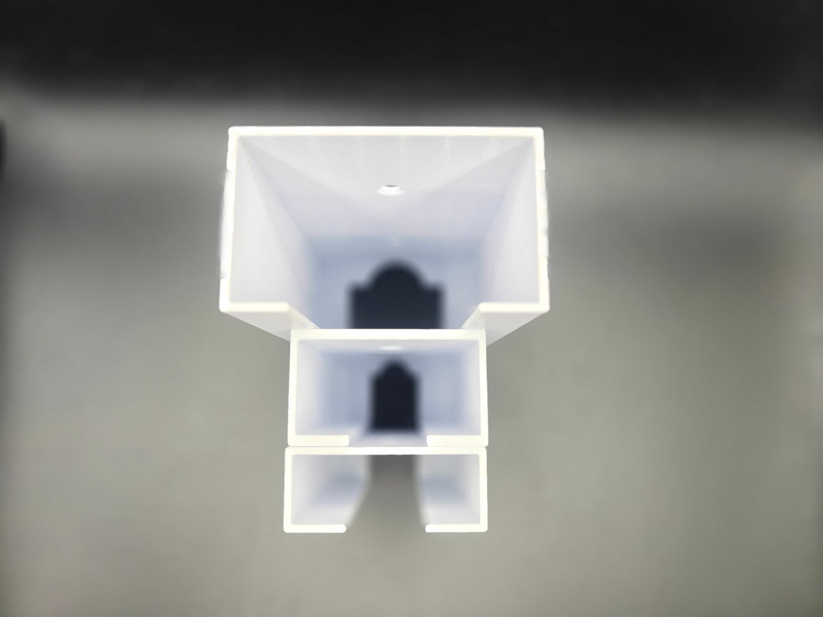 Outdoor Light Mounting Clips, Screw-in Brackets, No Adhesive, Weather-Resistant PETG Plastic