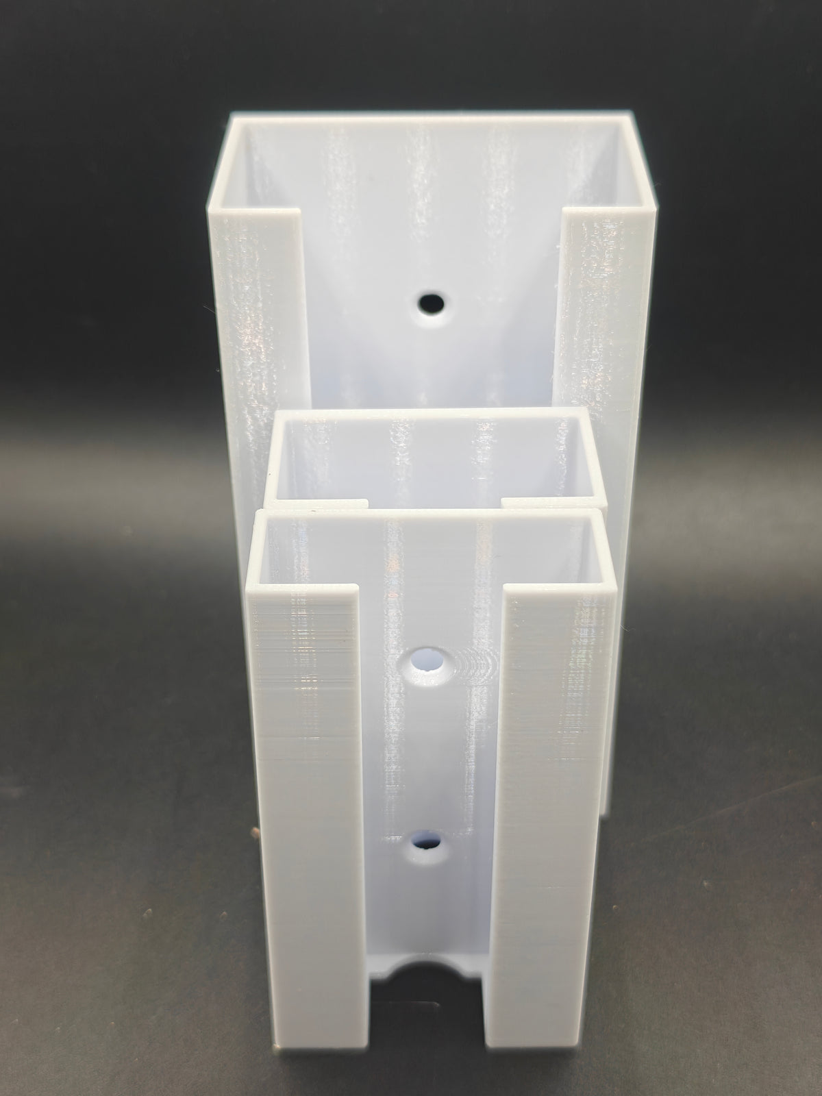 Outdoor Light Mounting Clips, Screw-in Brackets, No Adhesive, Weather-Resistant PETG Plastic