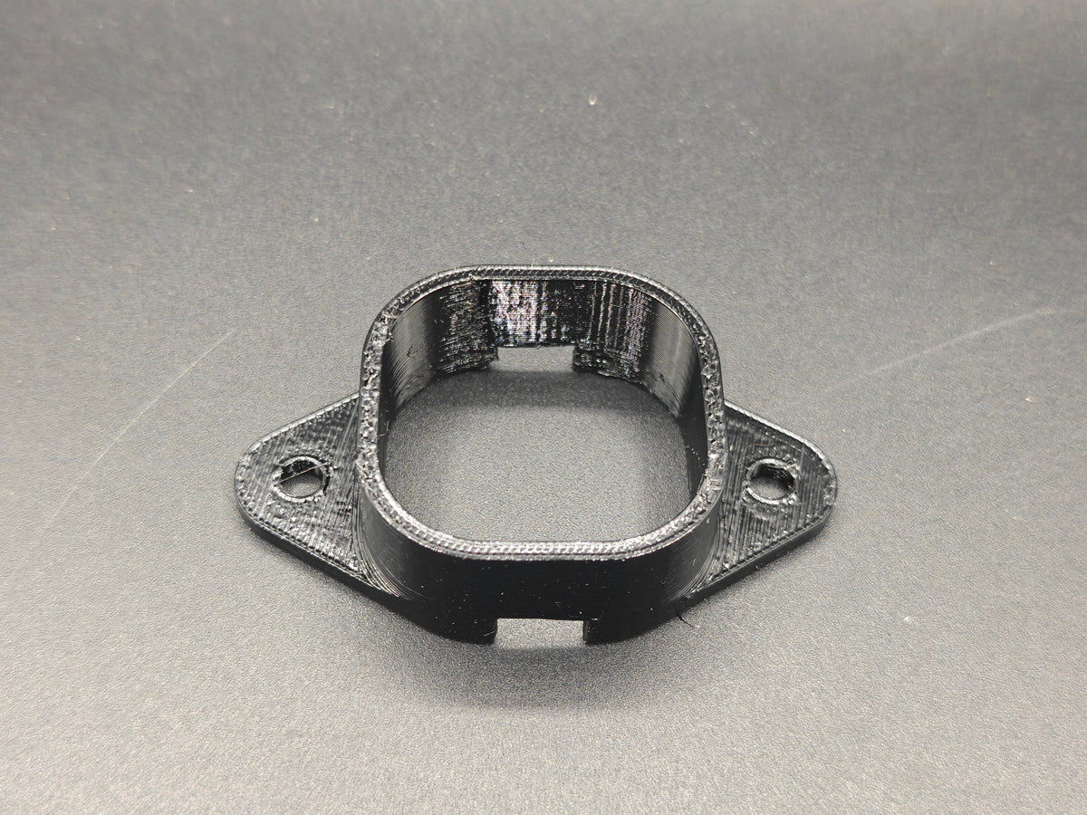 Outdoor Light Mounting Clips, Screw-in Brackets, No Adhesive, Weather-Resistant PETG Plastic