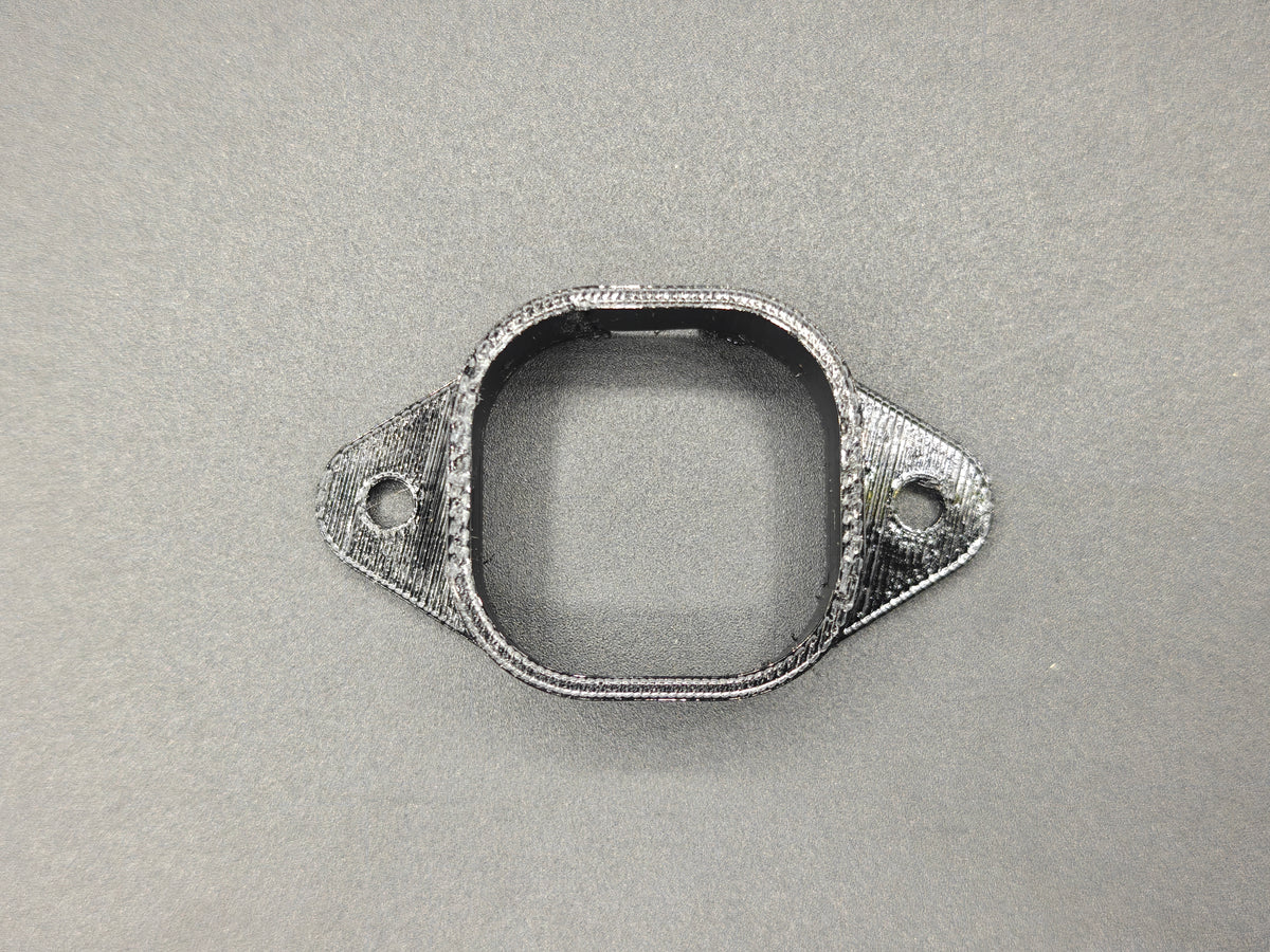Outdoor Light Mounting Clips, Screw-in Brackets, No Adhesive, Weather-Resistant PETG Plastic