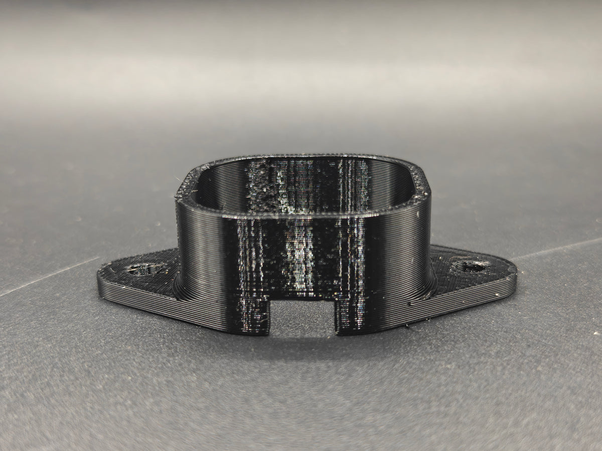 Outdoor Light Mounting Clips, Screw-in Brackets, No Adhesive, Weather-Resistant PETG Plastic