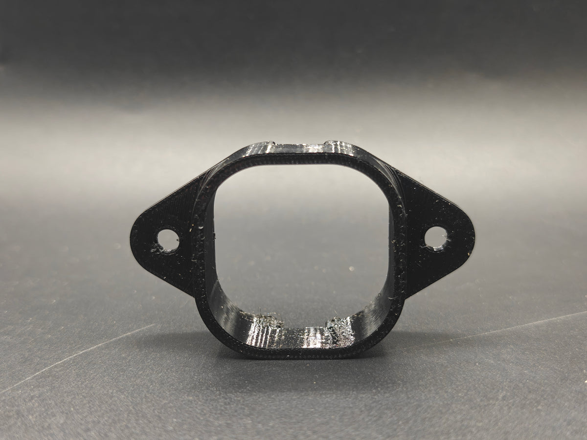 Outdoor Light Mounting Clips, Screw-in Brackets, No Adhesive, Weather-Resistant PETG Plastic